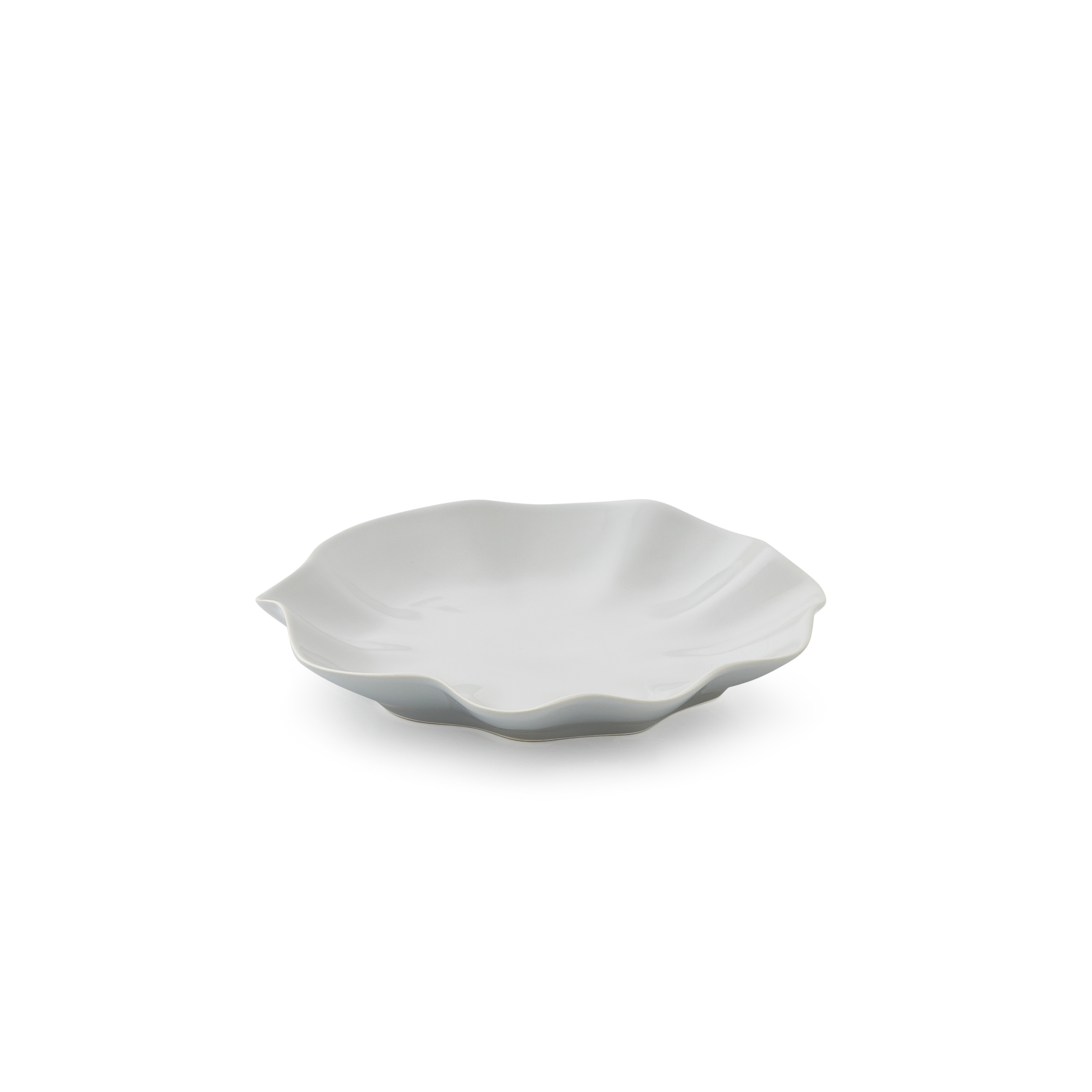 Sophie Conran Floret 8.5 Inch Salad Plate, Dove Grey image number null